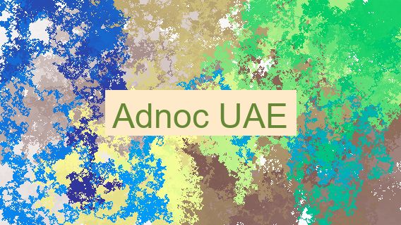 Adnoc UAE 🇦🇪