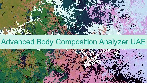 Advanced Body Composition Analyzer UAE 🇦🇪
