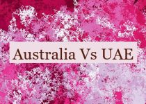 Australia Vs UAE 🇦🇺 🇦🇪 🆚