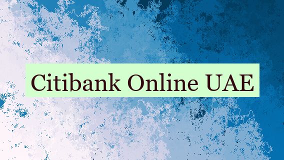 Citibank Online UAE 🇦🇪