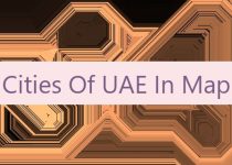 Cities Of UAE In Map 🇦🇪