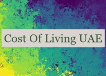Cost Of Living UAE 🇦🇪