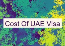 Cost Of UAE Visa 🇦🇪