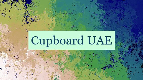Cupboard UAE 🇦🇪