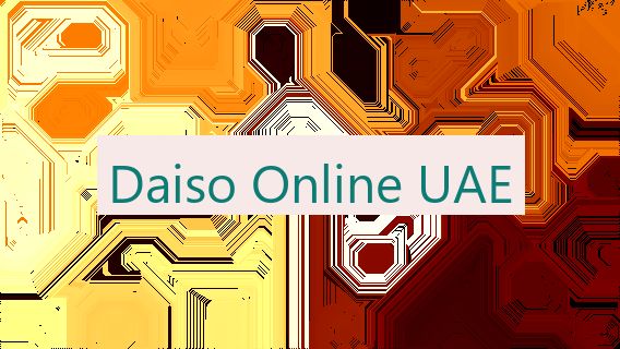 Daiso Online UAE 🇦🇪