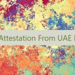 Degree Attestation From UAE Embassy 🇦🇪
