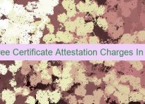 Degree Certificate Attestation Charges In UAE 🇦🇪