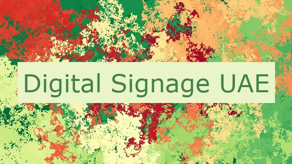 Digital Signage UAE