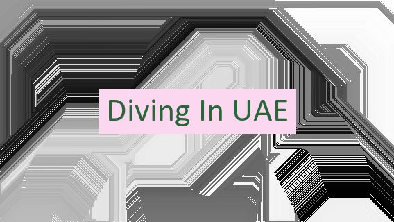Diving In UAE 🇦🇪