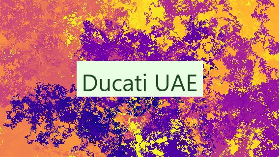 Ducati UAE 🇦🇪