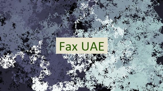 Fax UAE