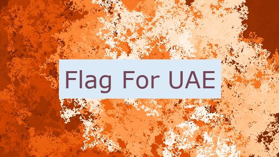 Flag For UAE
