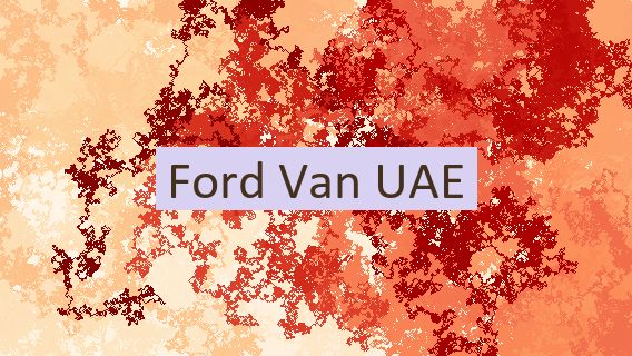 Ford Van UAE 🇦🇪