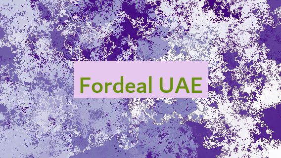 Fordeal UAE 🇦🇪
