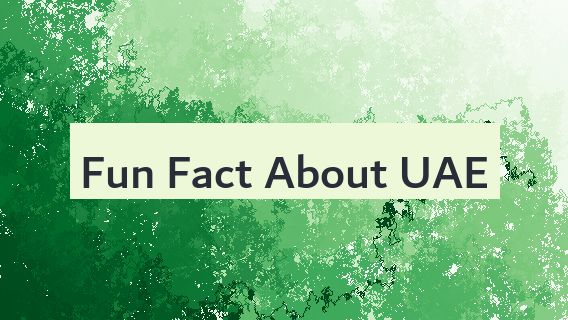 Fun Fact About UAE