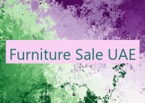 Furniture Sale UAE 🇦🇪🛒