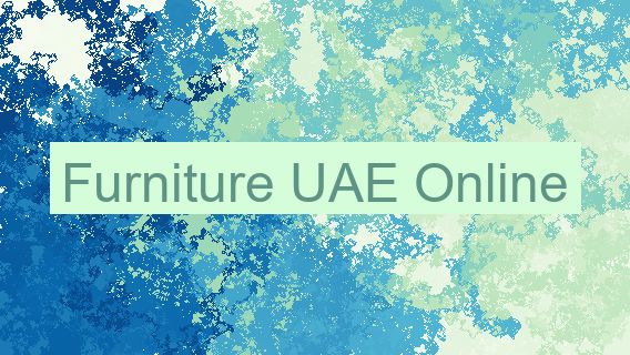 Furniture UAE Online