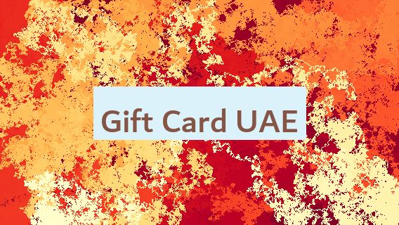 Gift Card UAE 🎁🇦🇪