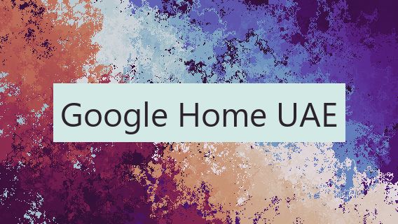 Google Home UAE 🇦🇪