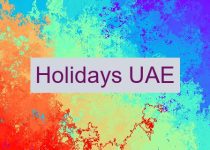 Holidays UAE 🇦🇪