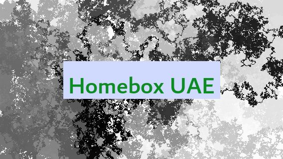 Homebox UAE 🇦🇪