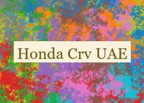 Honda Crv UAE 🚙🇦🇪