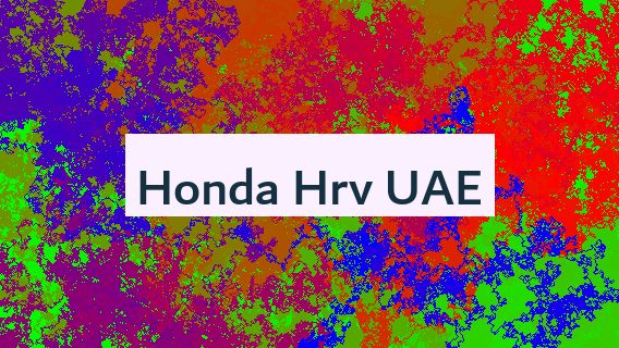 Honda Hrv UAE 🚗🇦🇪