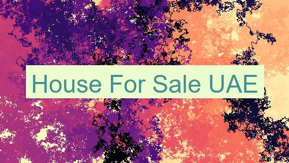 House For Sale UAE 🇦🇪🛒 🏠