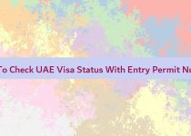 How To Check UAE Visa Status With Entry Permit Number 🇦🇪