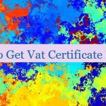 How To Get Vat Certificate In UAE 🇦🇪