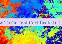 How To Get Vat Certificate In UAE 🇦🇪