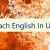 Teach English In UAE