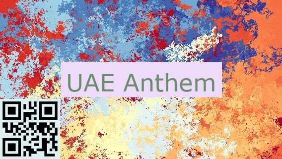 UAE Anthem