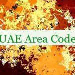 UAE Area Code