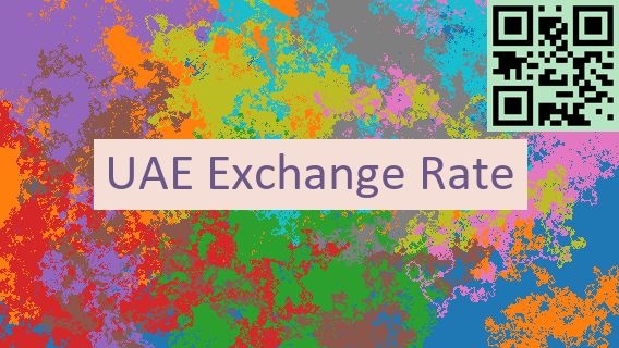 UAE Exchange Rate Top UAE
