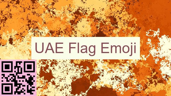 UAE Flag Emoji