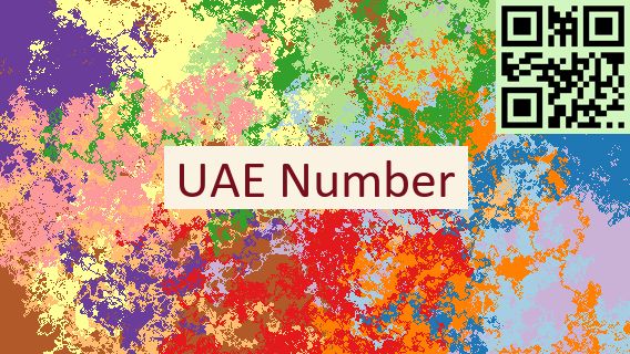 UAE Number