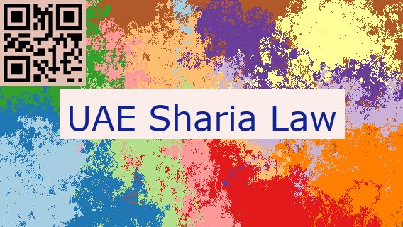 UAE Sharia Law