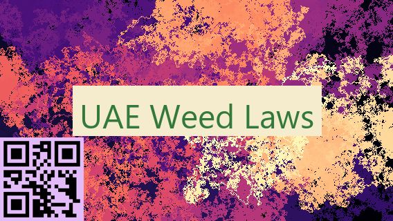 UAE Weed Laws