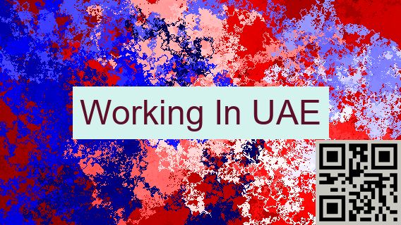Working In UAE