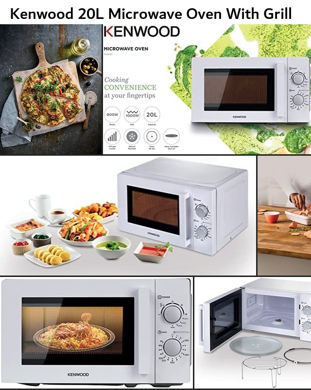 Kenwood 20L Microwave Oven With Grill