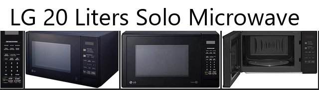 LG 20 Liters Solo Microwave