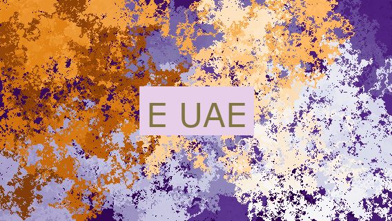 E UAE 🇦🇪