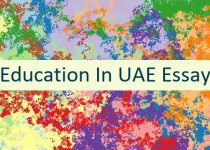 Education In UAE Essay 🇦🇪