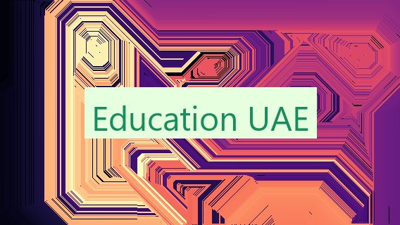 Education UAE 🇦🇪