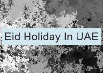 Eid Holiday In UAE 🇦🇪