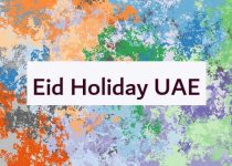 Eid Holiday UAE 🇦🇪