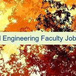 Electrical Engineering Faculty Jobs In UAE 👔🇦🇪