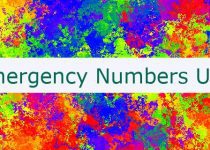 Emergency Numbers UAE 🇦🇪