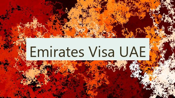 Emirates Visa UAE 🇦🇪